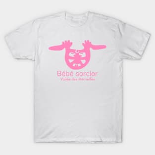 Bébé Sorcier - Vallée des Merveilles - rose T-Shirt